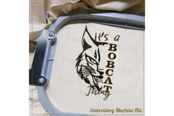 Bobcat Mascot School Embroidery Review