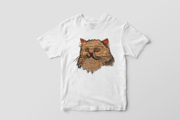 Cat Face Embroidery Design Review for Business