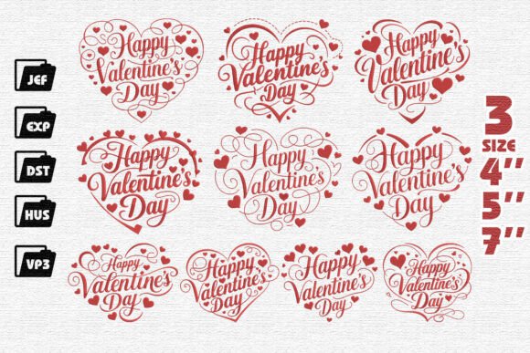 Review: 10 Valentine Embroidery Designs for Craft Fairs