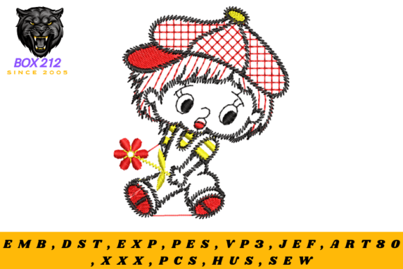 Review: Boy Digital Embroidery Design for Boutiques