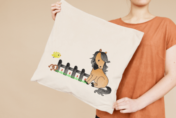 Review: Cute Horse Digital Embroidery Design for Gifts