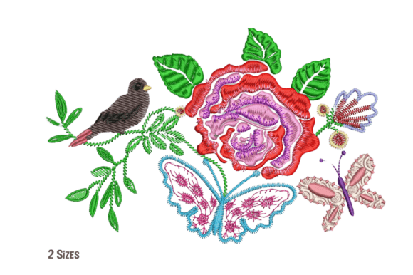 Review: Floral, Birds, Butterfly Embroidery for Real Projects