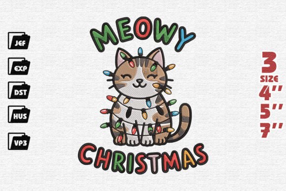 Review: Meowy and Bright Cat Christmas Embroidery