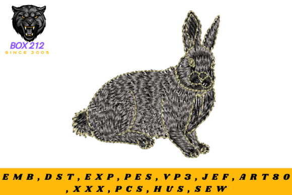 Review: The Rabbit Digital Embroidery Design for Holiday Crafts