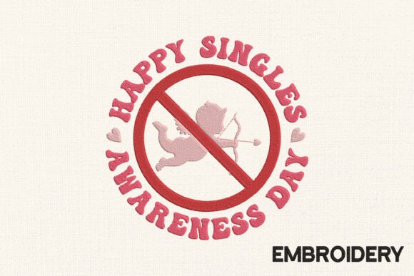 Reviewing Happy Single: A Practical Valentine Embroidery Design