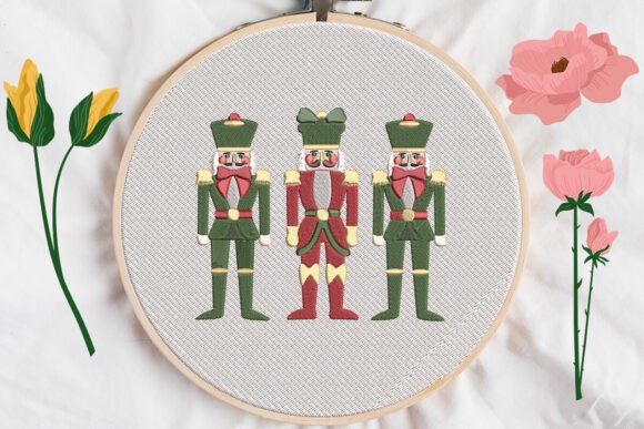 Reviewing King, Toy Soldier Embroidery for Brand Merch