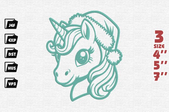 Reviewing Magic Santa’s Unicorn Embroidery for Boutique Apparel