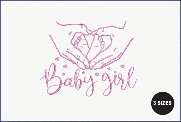 Reviewing the Baby Girl Embroidery Design for Gifts