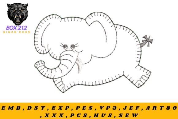 Reviewing the Elephant Digital Embroidery Design