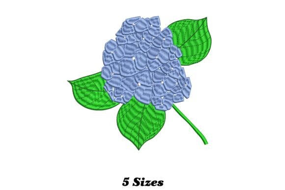 Reviewing the Hydrangea Flower Embroidery Design