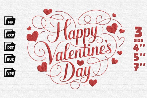 Reviewing Valentine’s Day Heart Embroidery for Holiday Sales