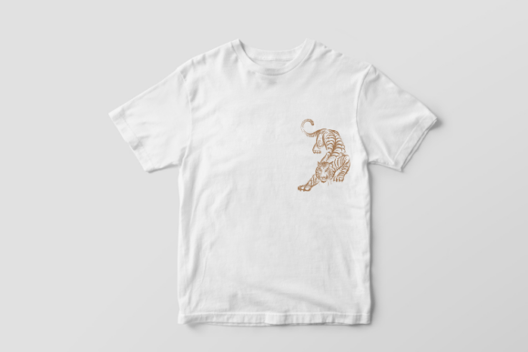 Tiger Embroidery Design: A Bold Holiday Statement